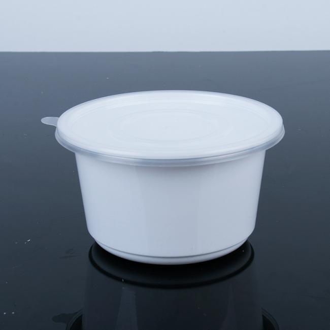Disposable 300ml Plastic Bowl, Disposable Fast Food Packaging Bowl