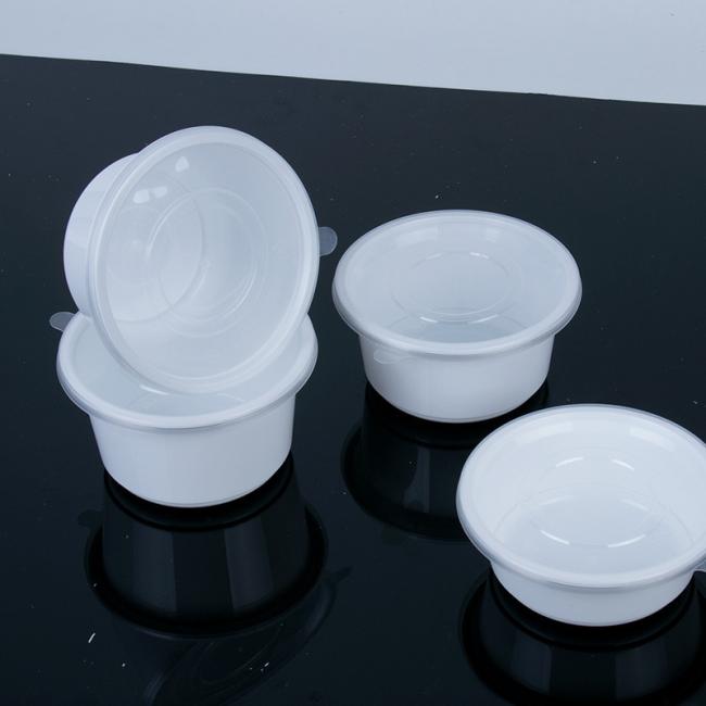 Disposable 300ml Plastic Bowl, Disposable Fast Food Packaging Bowl