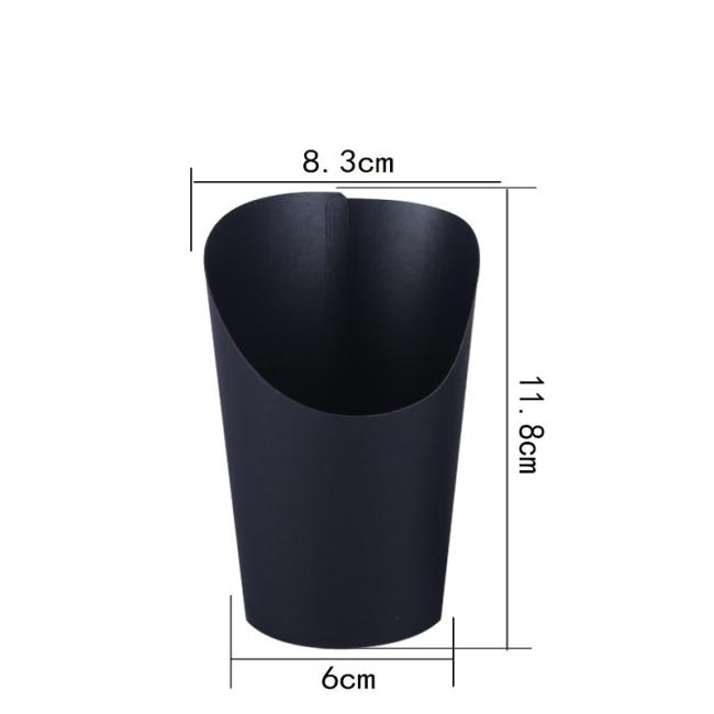 Custom Logo Eco Friendly Food Container Disposable Bucket Eco Friendly Products French Fry Cup Ice Cream Charcuterie Cups