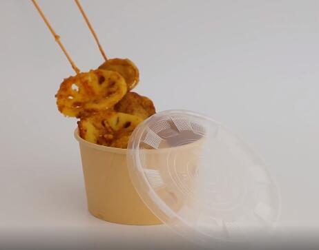 Manufacture Supply Wholesale High Quality Biodegradable Salad Bowl Coated with PLA Lid Eco Friendly Disposable Kraft Paper Bowl