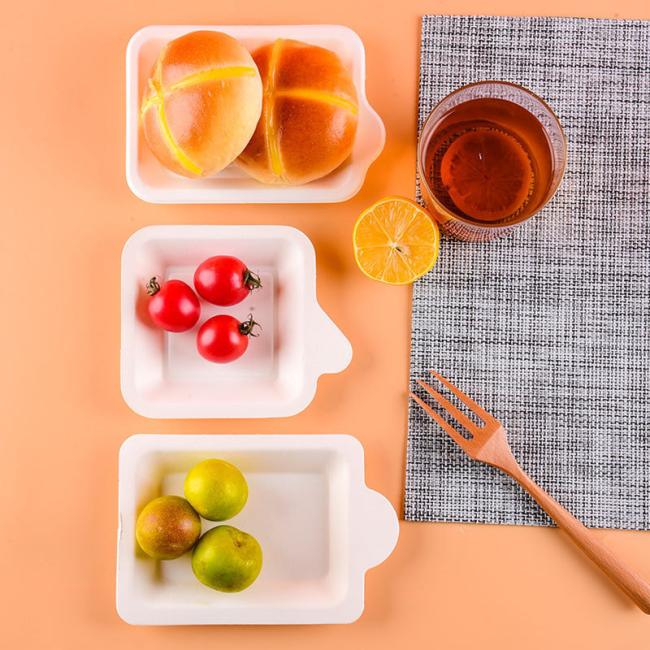 Biodegradable Tableware Disposable Paper Plates for Cake/ Fruit/ Salad