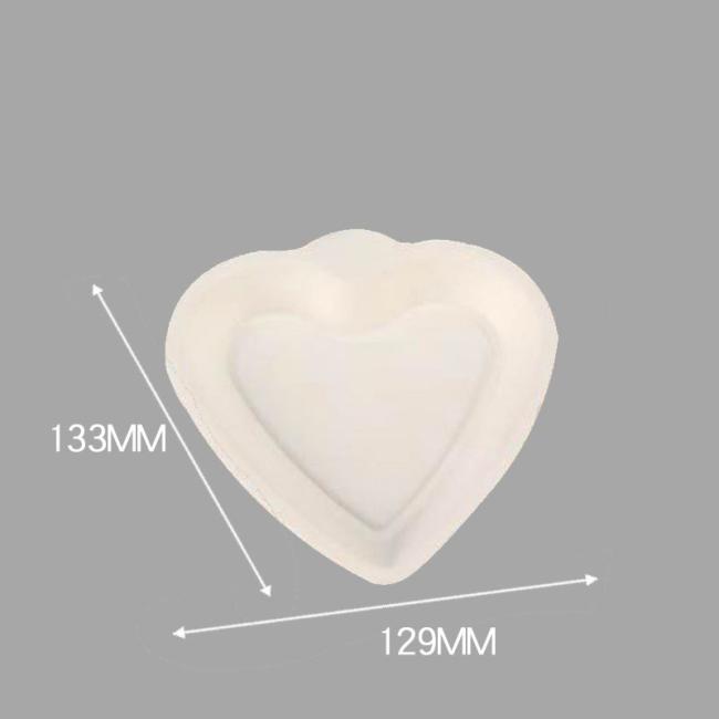 Biodegradable Tableware Disposable Paper Plates for Cake/ Fruit/ Salad