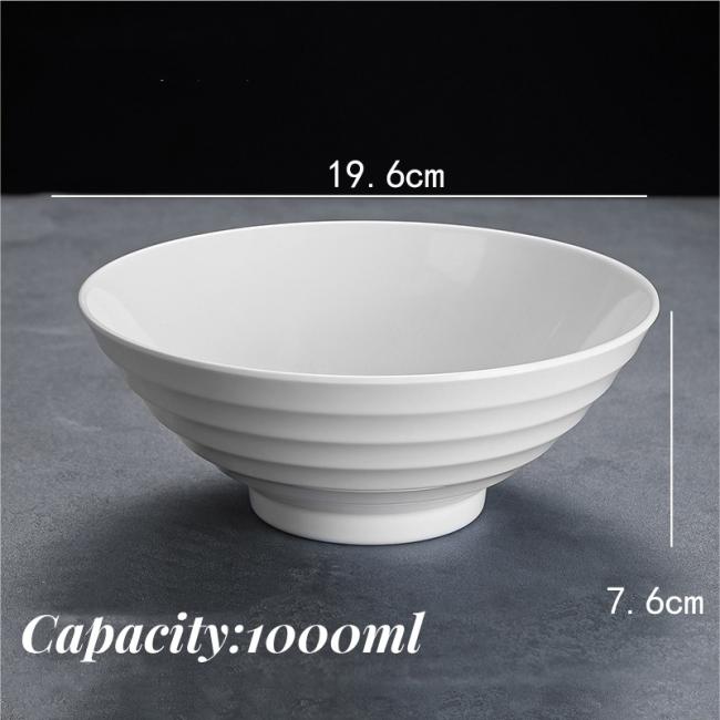 Noddle Melamine Bowl for Restaurant, Home, Banquet