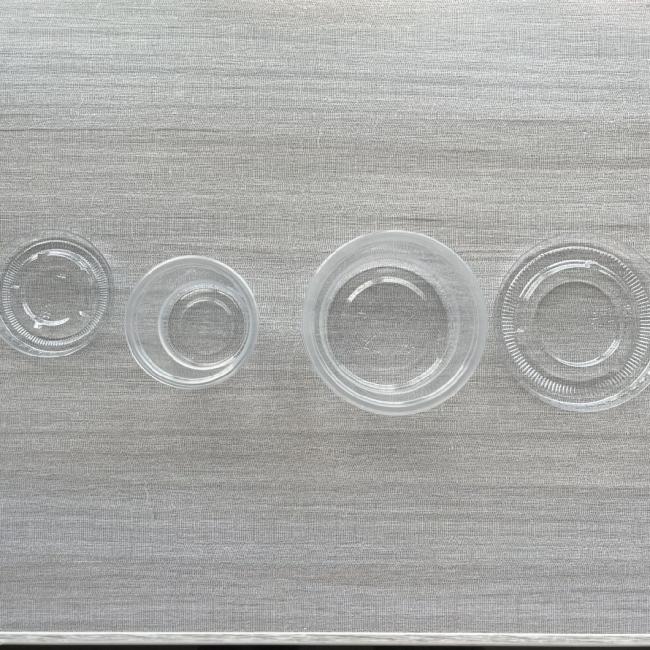 China Supplier Disposable Small Plastic Sauce Cup 2 Oz Pudding Portion Condiment Cups with Lids Jello Shot Cups
