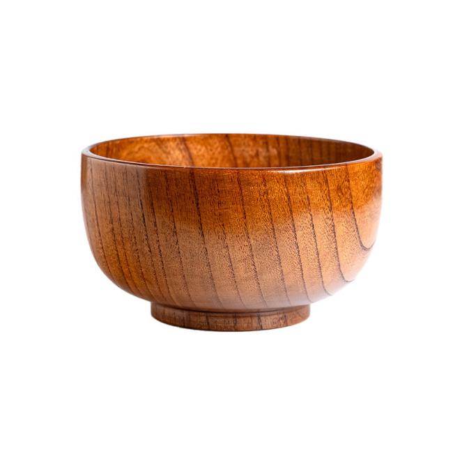 Eco Friendly Wooden Tableware Wholesale Natural Wooden Bowls for Family/ Reaturant