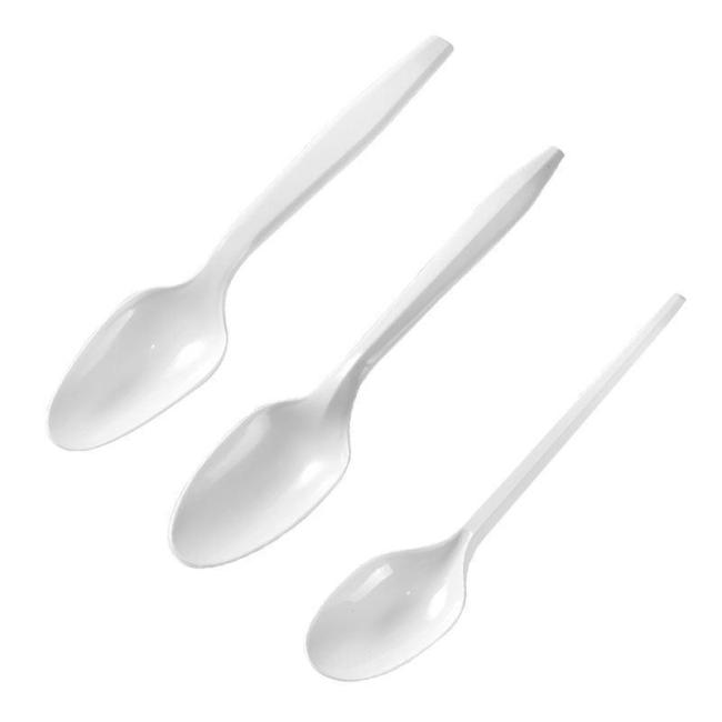 Hot Sale Disposable Plastic Soup Ice Cream Kitchen Measuring Honey PS Spoon