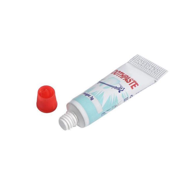 Cosmetic Hose Cleanser White Hose Clamshell Cleanser in Extruded Empty Tube