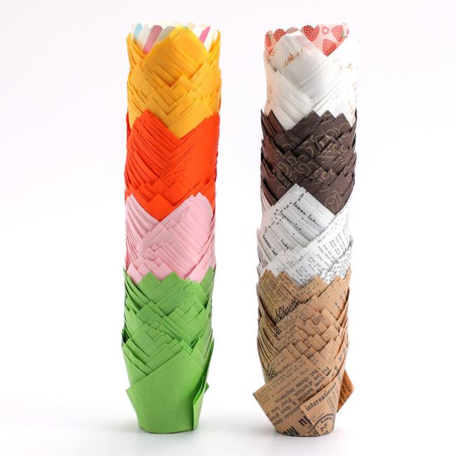 Mafen Cake Paper Cup Oil Proof and High-Temperatureresistant Cake Tray
