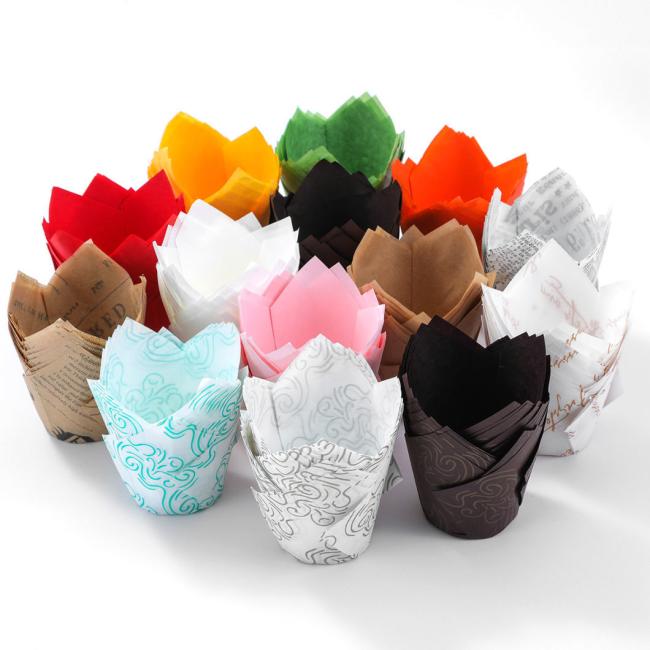 Mafen Cake Paper Cup Oil Proof and High-Temperatureresistant Cake Tray