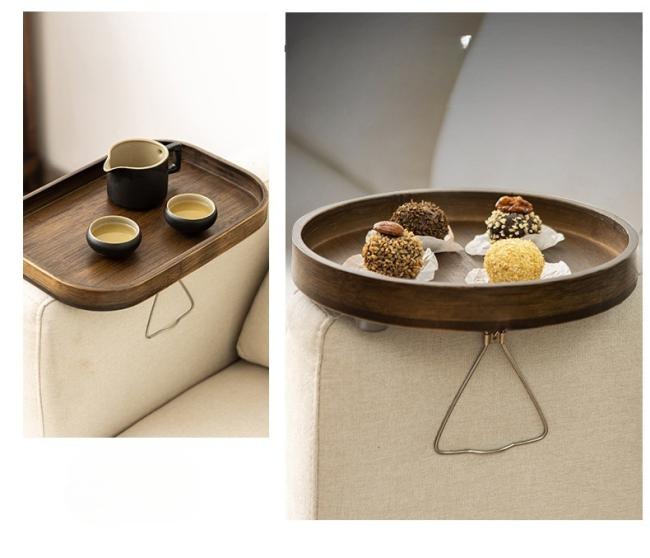 Brief Style Customed Sofa Tray Widely Used in Home, Hotel, Restaurant and Coffee Shop Bamboo Plate/Pallet/ Tray