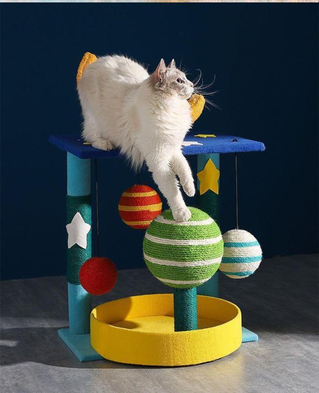 Custom Size Cat Scratch Board, Cat Crawling Frame, Cat Scratch Frame, Cat Scratch Pillar, Cat Toy Cat House Cat Tree
