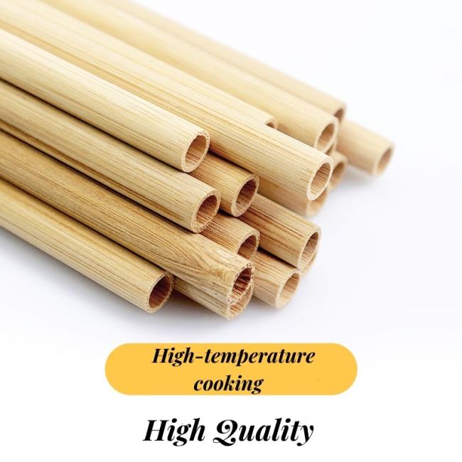 High Qualitu Eco Friendly Bamboo Drinking Straw for coffee Milk Tea