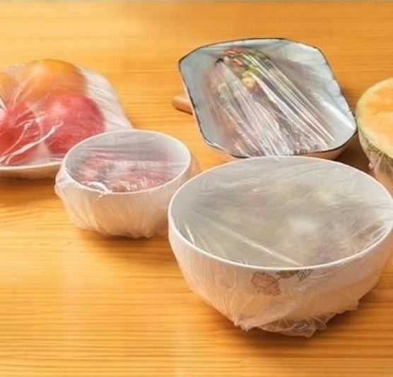 Food Grade Household Fresh-Keeping Bag, Disposable Fresh-Keeping Cover, Bath Cap, Elastic Bowl Cover