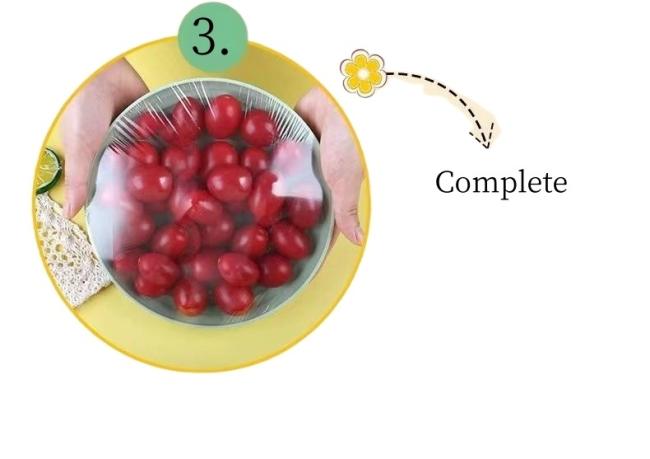 Refrigerator Used Keep Food Health and Fresh Food Grade Disposable PE Bowl Cover