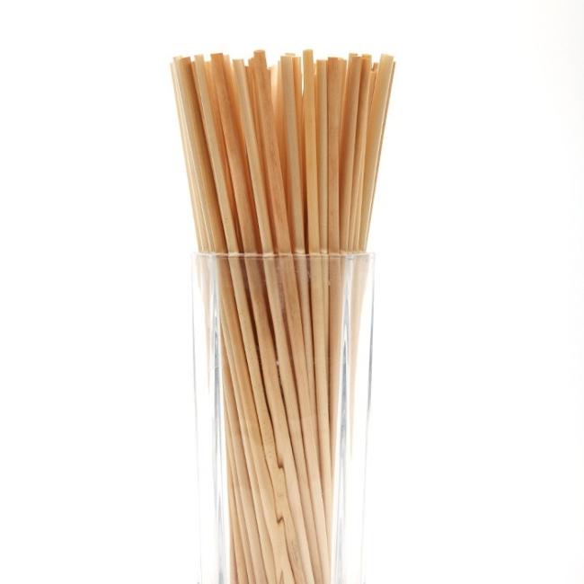 Eco Friendly Degradable Natural Hay 100% Disposable Wheat Straw Wheat Drinking Straw for Drinks