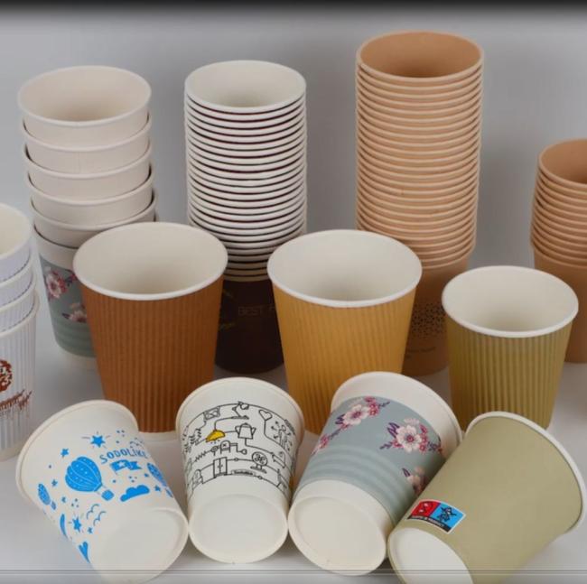 Factory Cheap Price Custom Printed Logo Biodegradable Disposable Hot or Cold Drinking Foamed Paper Cup