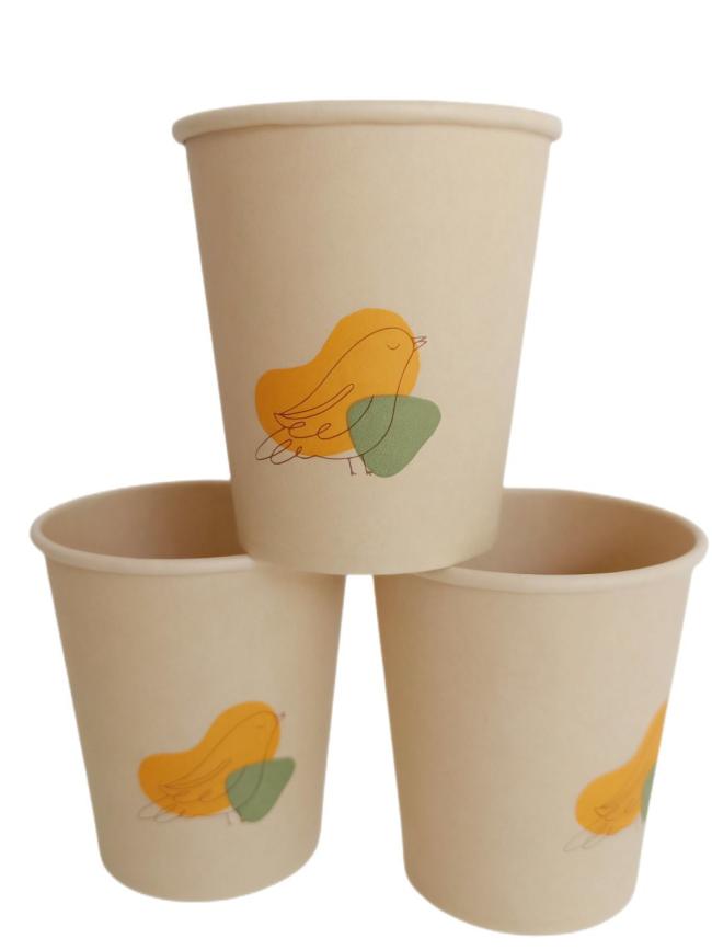 High Quality Disposable Single Wall Paper Cup Coffee Beverage Tea Water Drinking Paper Cup