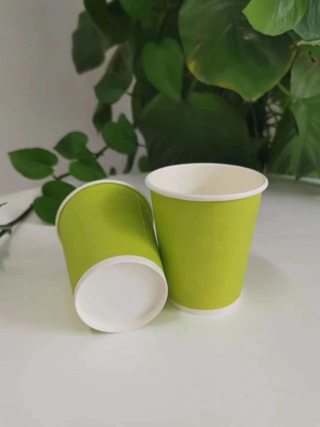 14oz Eco-Friendly Disposable Customized Printing Coffee Paper Cup Good Quality 100% Plastic Free Paper Cup