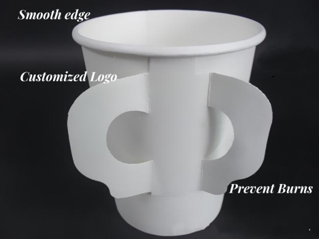 7oz with Handle Paper Coffee Cups Paper Cup Customized Disposable