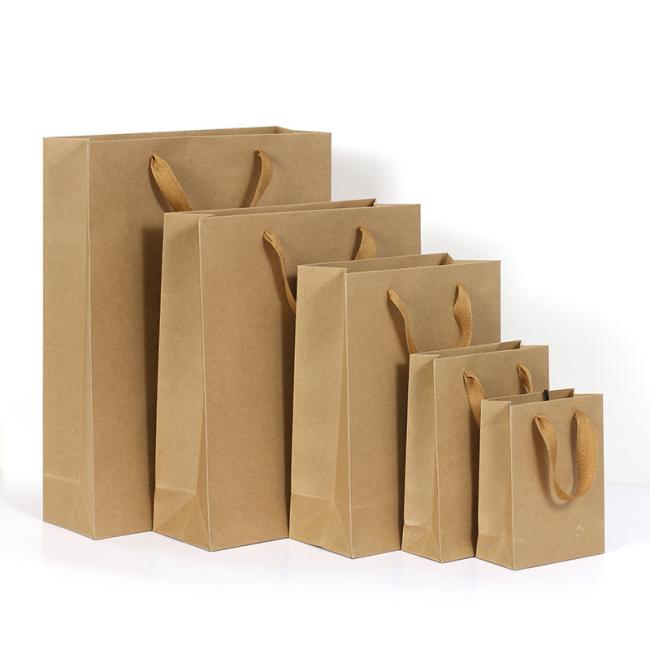 Biodegradable Packaging Custom Printing Paper Gift Handbag