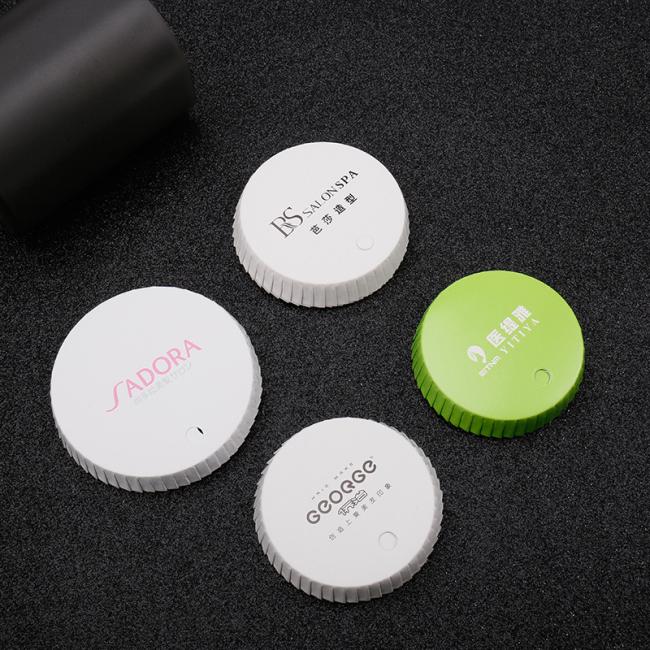 Various Size Used 8.5 Cm 230 GSM Karaft Custome Printed Paper Cup Lid Customer Printed for Hotel Club Salon