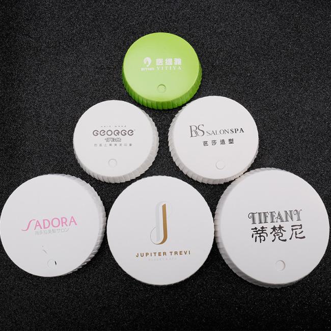 Various Size Used 7 Cm 230 GSM Karaft Custome Printed Paper Cup Lid Customer Printed for Hotel Club Salon