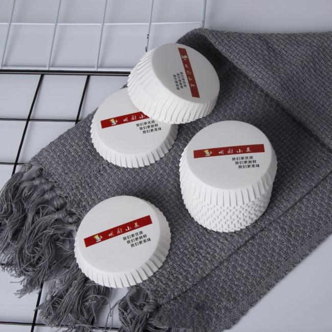 Eco-Friendly Hot-Selling Custom Logo 7cm-11cm Paper Lid Biodegradable Paper Coffee Lid