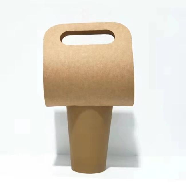 Kraft Paper Take Away Tea Coffee Cup Holders