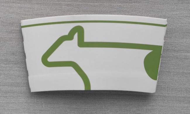 Eco Friendly Recyclable Custom Printed Logo Disposable Corrugated Cardboard Coffee Cup Sleeves for Hot Drink Cup