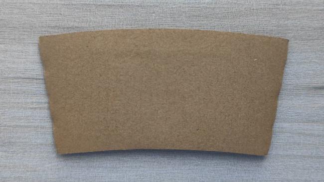 Eco Friendly Recyclable Custom Printed Logo Disposable Corrugated Cardboard Coffee Cup Sleeves for Hot Drink Cup