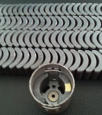 China Y30 Grade Ferite Arc Magnets For Motors Ferite Ceramic Motor Arc Magnets for sale