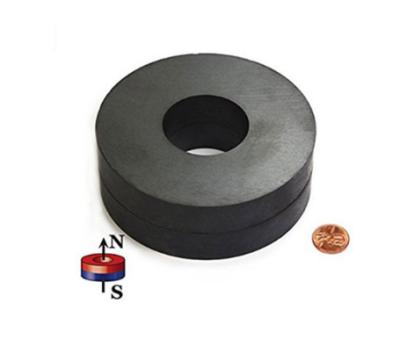China Permanent Pneumatic Ferrite Cylinder Ring Magnet Industrial Use Corrosion Resistance for sale