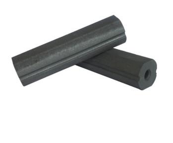 China Permanent Ferrite Bar Magnets Long Life Ferrite Rod Magnet For Welding Pipe for sale