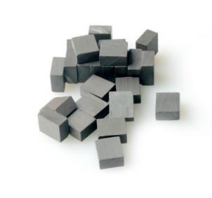 China Customized Small Size Barium Ferrite Bar Magnet Ceramic For Sale 25.4*12.7*6.35 for sale