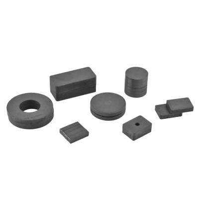 China Block Shaped Y25 Ferrite Magnet Rectangular Strong Permanent Ferrite Magnets for sale