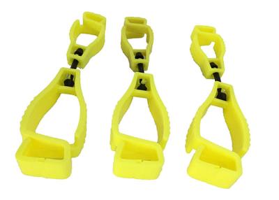 China Colorful Plastic Glove Clips For Maintains Gloves Shape High Flexibility for sale