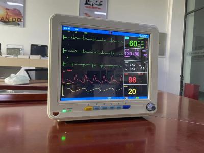 China High Accuracy Portable Multi Parameter Patient Monitor With 12.1 Inch TFT LCD Screen for sale