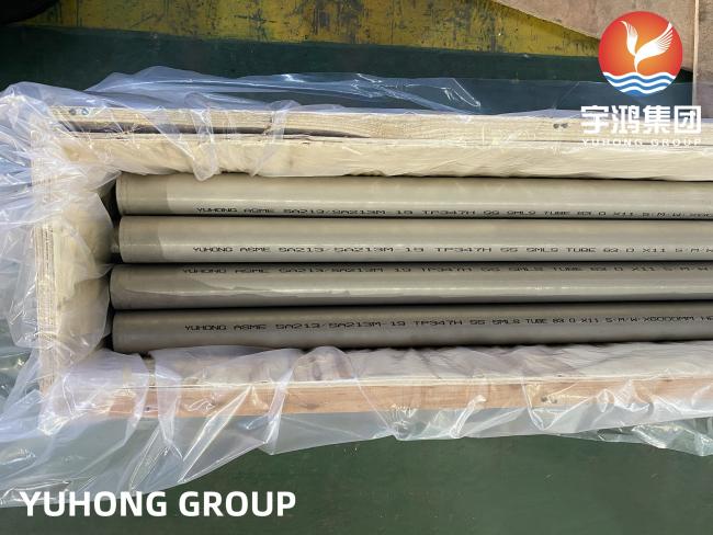 Stainless Steel Boiler Tube ASME SA213 TP347H for power plant applications