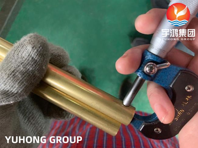 ASME SB111 C68700 Copper Alloy Heat Exchanger Tube for Petrochemical Applications