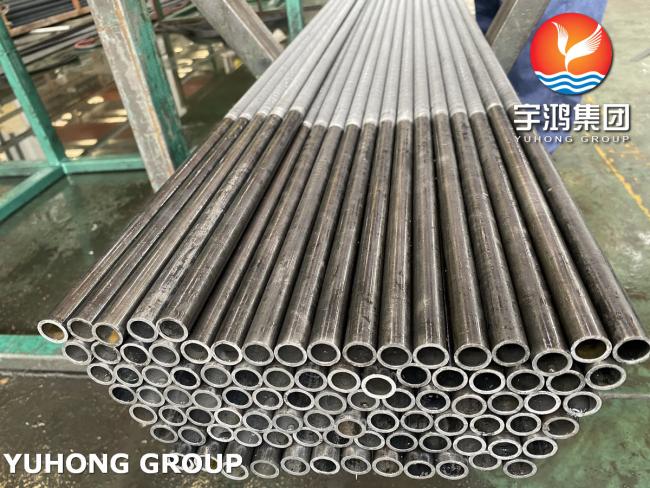 ASME SA210 GR A1 Low Fin Tube for heat exchanger applications showing integral fins and tube structure