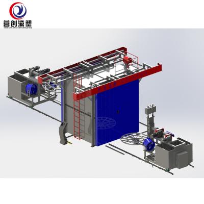 China 1000L 45Kw Plastic Rotomoulding Water Tank Making Machine for sale