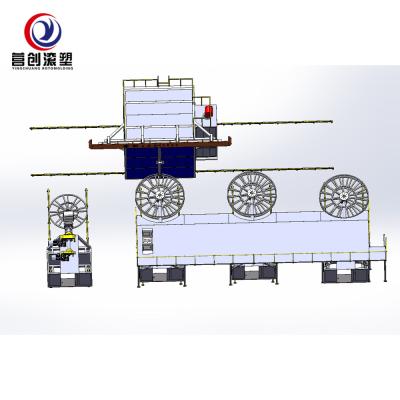 China Multi Arm Shuttle Plastic Water Tank Making Machine High Efficiency for sale