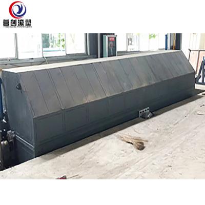 China Fishing boat, kayaking equipment Closed oven Rock and roll rotomolding machine of sale for sale