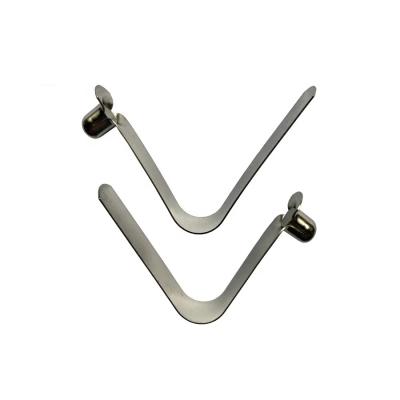 China V 0.71 Inch Button Spring Clamps For Fastening And Securing à venda