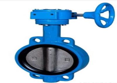 China Manual Wafer Type Butterfly Valve With Bolted Bonnet Body Style for sale