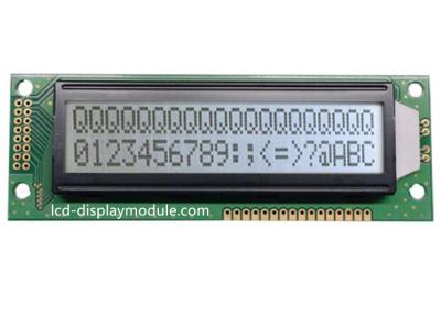 China Módulo de matriz de punto de la resolución 20x2 LCD de la MAZORCA, exhibición de Transflective LCD del carácter en venta
