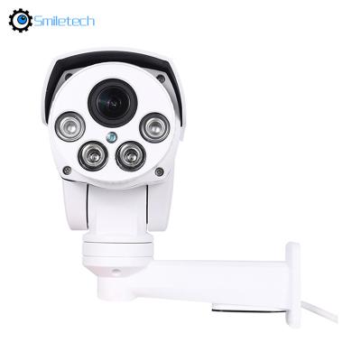 China 3.5 inch starlight 5MP POE IR PTZ bullet 60m IR night vision waterproof IP66 10X optical zoom surveillance IP camera for sale