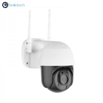 China 2.5 inch outdoor 5MP IR WIFI PTZ two way audio AI motion detection 5X zoom wireless speed dome surveillance IP camera for sale