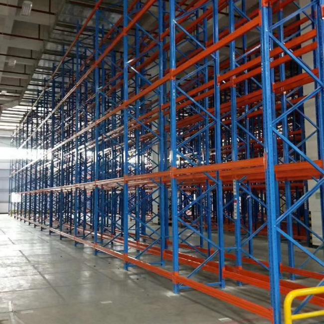 Adjustable heavy-duty warehouse storage racks