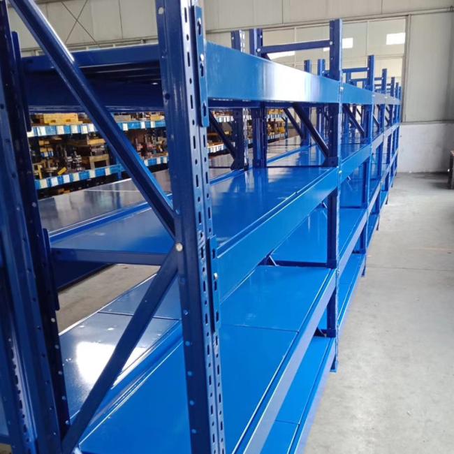 Warehouse shelving system overview